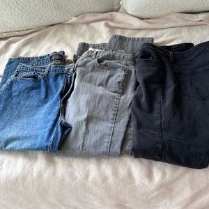 3 pairs size 12 jeans